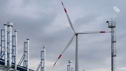 Новую ветроэлектростанцию запустили в Кочубеевском округе