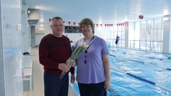 Кочубеевский тренер обучает плаванию особенных детей