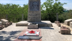 Памятник неизвестному офицеру отреставрируют в Кочубеевском округе до конца лета