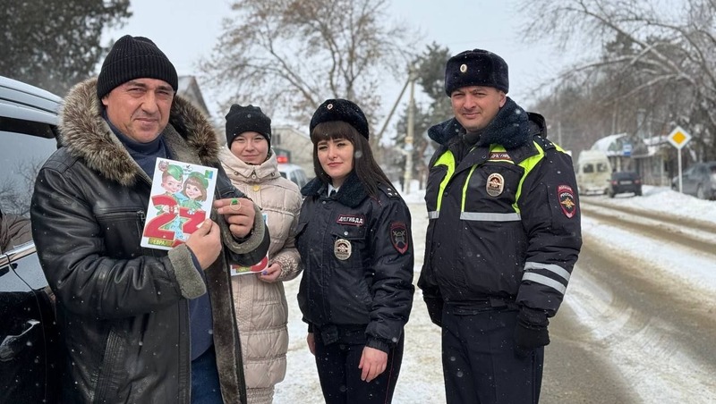 Водителей Кочубеевского округа поздравили с наступающим Днём защитника Отчества