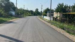 Участок трассы отремонтировали в Кочубеевском округе по нацпроекту 