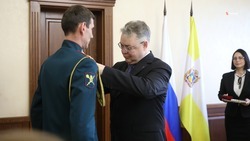 Глава Ставрополья вручил первые медали «За поддержку СВО»
