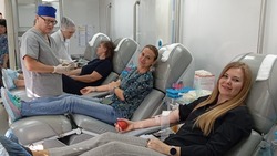 Жители села Кочубеевского отметили День донора сдачей крови