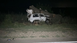 Водитель «Нивы» погиб в ДТП в Кочубеевском округе