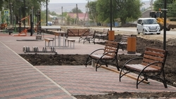 Благоустройство сквера в Невинномысске выполнили на 50%