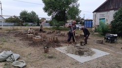 Здание «Почты России» возводят в селе Весёлом