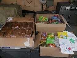 В Кочубеевском округе предприниматель передал 200 булок хлеба в зону проведения СВО