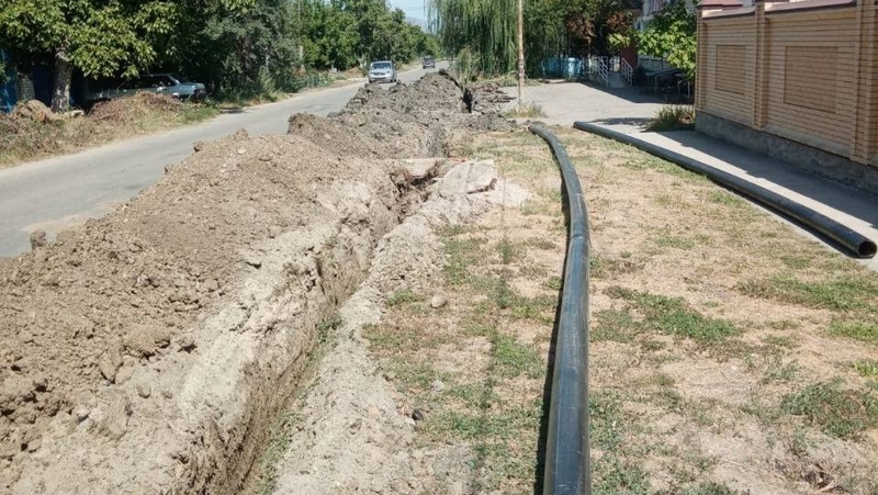 Более 5 тыс. м труб заменили на водоводе в Кочубеевском округе