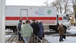 Мобильная бригада врачей провела осмотр жителей села Ивановского