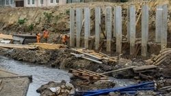 Ремонт моста через реку Кубань на Ставрополье выполнили на 40%