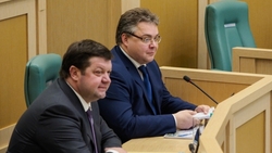 Глава Ставрополья выступил на заседании Совета Федерации