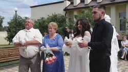 Свадебный сезон открыли в Кочубеевском округе