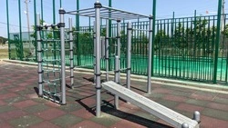 В Кочубеевском округе строят площадку ГТО