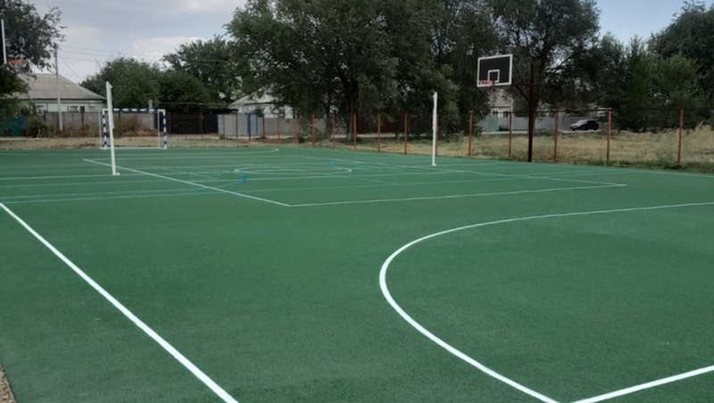 Новую спортплощадку обустроили в посёлке на Ставрополье по народной программе