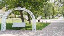 Семь общественных пространств благоустроили в Кочубеевском округе