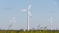 В Кочубеевском округе строят вторую ветроэлектростанцию мощностью 160 МВт