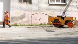 Три дорожных участка отремонтировали в селе Балахоновском