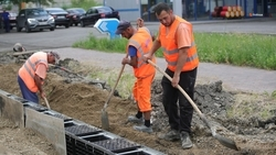 Капремонт улицы проводят в селе Ивановском