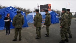 Волонтёры круглосуточно дежурят в «Солдатских привалах» на Ставрополье